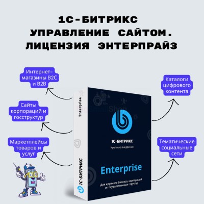 1С-Битрикс: Управление сайтом. Лицензия Энтерпрайз - купить в Старых Ширданах